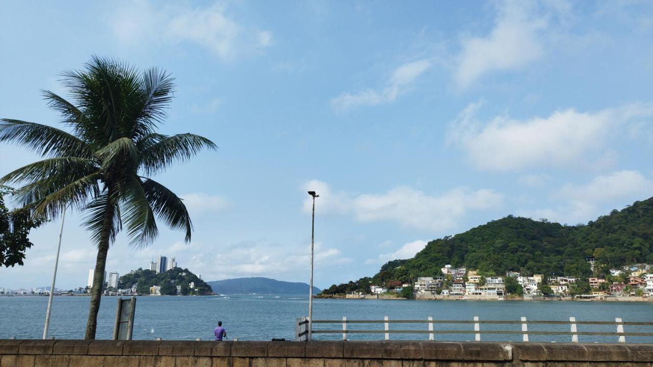 São Vicente Apartamento Vista Ao Mar מראה חיצוני תמונה