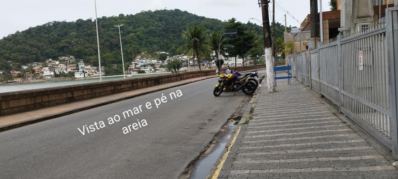 São Vicente Apartamento Vista Ao Mar מראה חיצוני תמונה