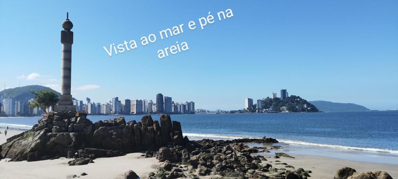 São Vicente Apartamento Vista Ao Mar מראה חיצוני תמונה