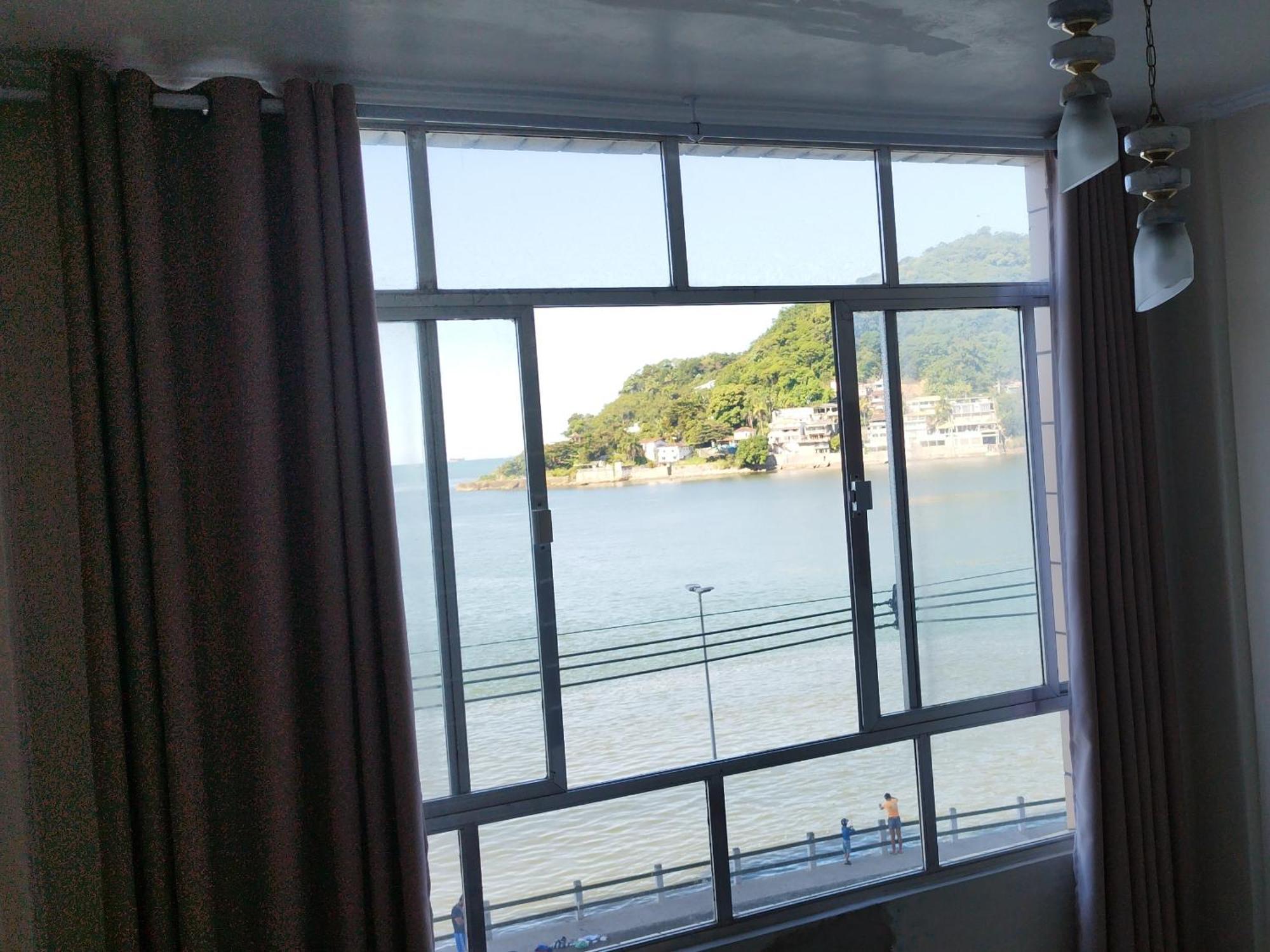 São Vicente Apartamento Vista Ao Mar חדר תמונה